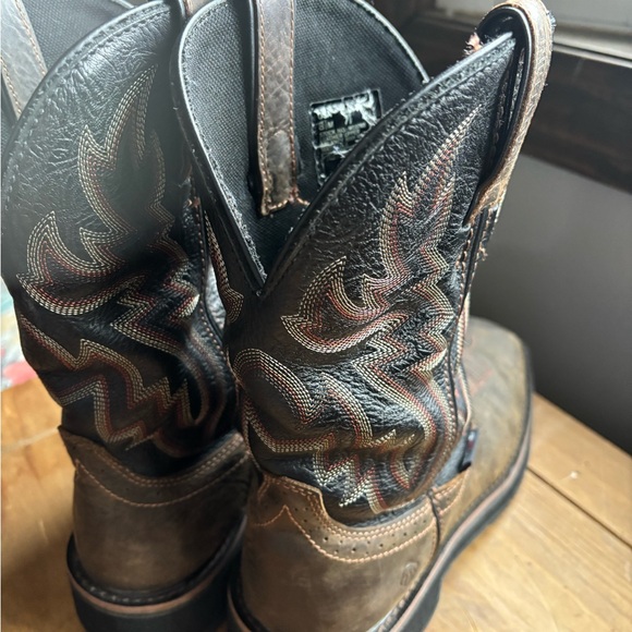 Black Western Cowboy Boots main image 5